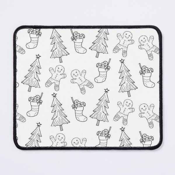 Item preview, Christmas Tree Stocking Gingerbread Design Xmas Holiday Pattern Gifts designed and sold by healthnuthols.