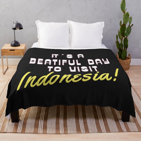 Item preview,  Indonesia.  White text. Gift Ideas For The Travel Enthusiast. designed and sold by LindaLG.