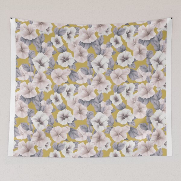 Item preview, Copy of Morning Glory fantasy	 designed and sold by Alessandro Remo Mazzoni Remotextiles.