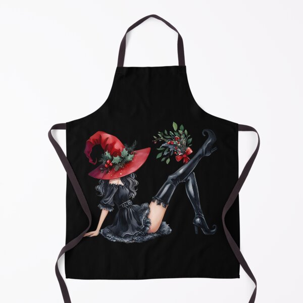 Item preview, Enchanting Yuletide Shadows: Aesthetic Gothic Witch for Christmas designed and sold by innovationTR.