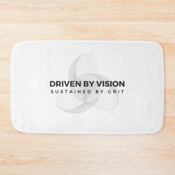 Item preview, Driven by Vision Sustained by Grit | Motivation Quotes designed and sold by EXproRIMENT.