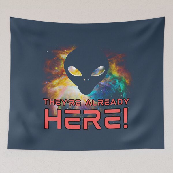 Item preview, They're Already Here! designed and sold by HolidaysBlaze Designs For You.