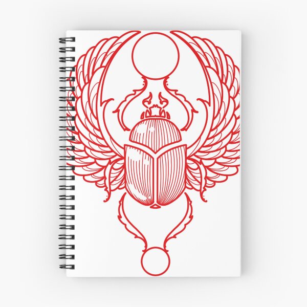 Item preview, Scarab Beetle in Red. designed and sold by WebToe.