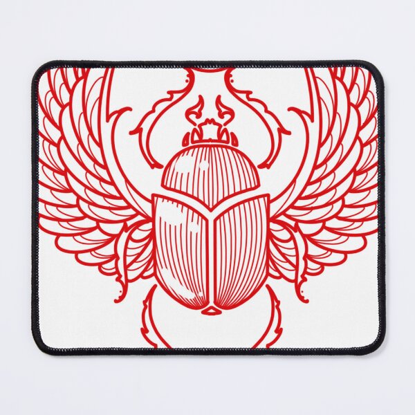 Item preview, Scarab Beetle in Red. designed and sold by WebToe.