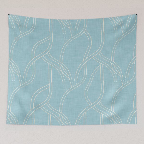 Item preview, Mindfulness Zen Meditation Baby Blue designed and sold by susycosta.