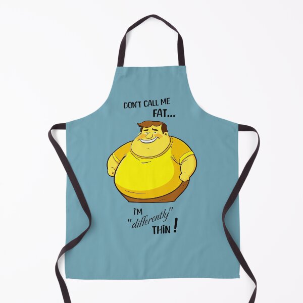 Item preview, Don't call me fat, I'm differently thin - Male version designed and sold by Jumpeter.