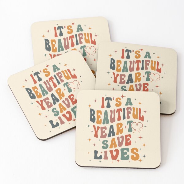 Item preview, Its a beautiful Year to save lives - Hello 2024 - Happy Nurse Doctor Year 2024 designed and sold by Lam Assia.