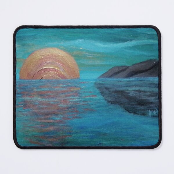 Item preview, nature evening sunset painting art products," Echoes at Sundown" designed and sold by Mzzart.