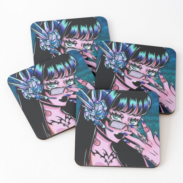 Item preview, CYBER GIRL designed and sold by sereillust.