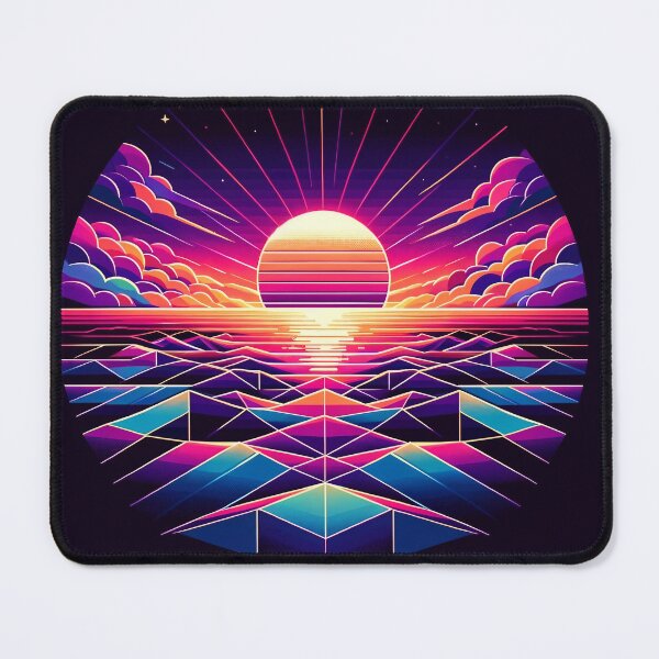 Item preview, Synthwave Sunse designed and sold by divinedeco1925.