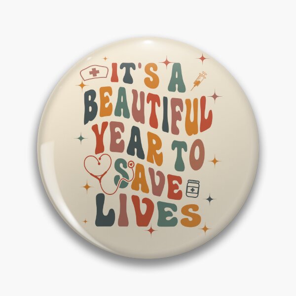 Item preview, Its a beautiful Year to save lives - Hello 2024 - Happy Nurse Doctor Year 2024 designed and sold by Lam Assia.