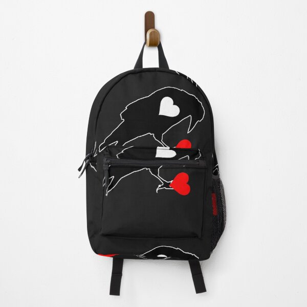 Item preview, Gothic dark raven heart eating designed and sold by erozzz.