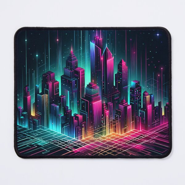 Item preview, Futuristic Cityscape designed and sold by divinedeco1925.