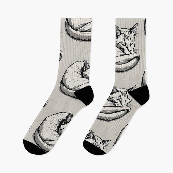 Item preview, relaxed white Cat  designed and sold by Catophile.
