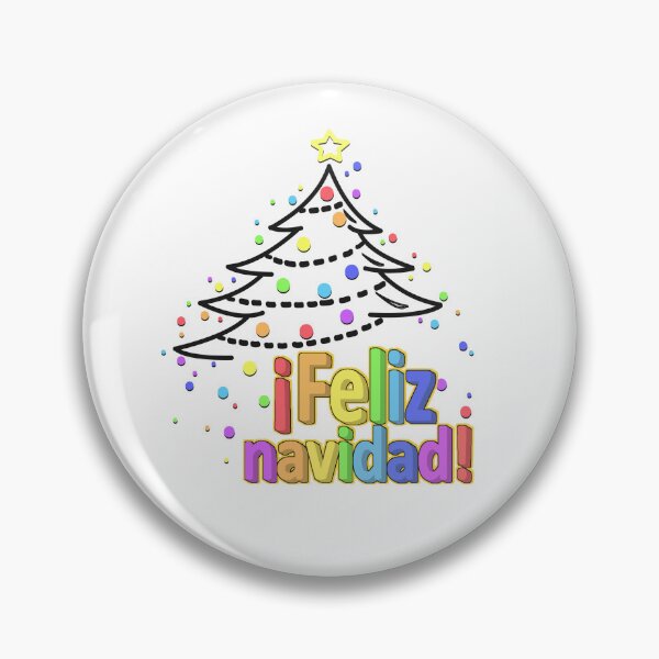 Item preview, feliz navidad árbol vistoso designed and sold by ZiphGames.