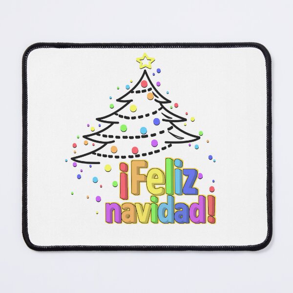 Artikelvorschau, feliz navidad árbol vistoso entworfen und verkauft von ZiphGames.