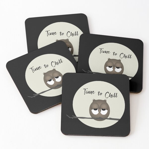 Item preview, Owl - Time To Chill designed and sold by DesignbyACP.