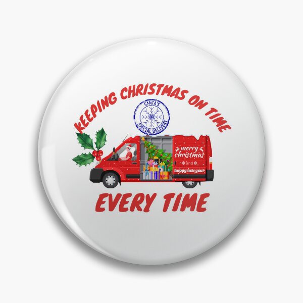 Item preview, Keeping christmas on time, every time, logistics christmas designed and sold by NoetherSym.