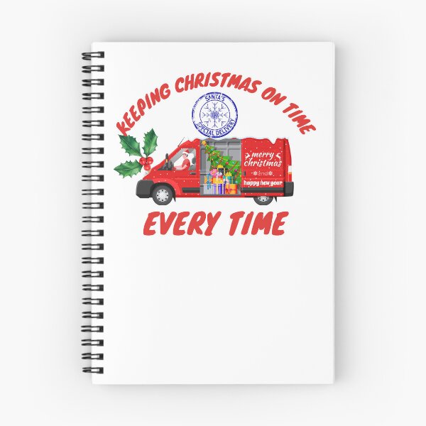 Item preview, Keeping christmas on time, every time, logistics christmas designed and sold by NoetherSym.