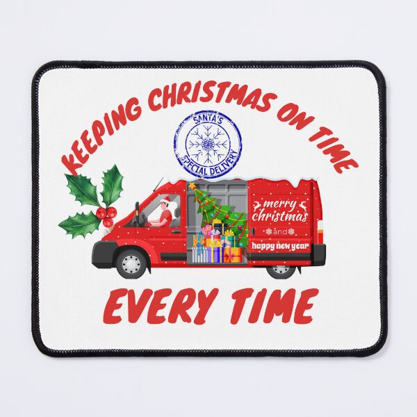 Item preview, Keeping christmas on time, every time, logistics christmas designed and sold by NoetherSym.