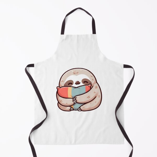 Item preview, Sleepy Sloth Hugging a Pillow designed and sold by UmbrellaStudio1.