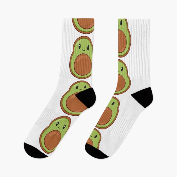 Item preview, Cute Avocado with a smiling face  designed and sold by DomsDoodles.