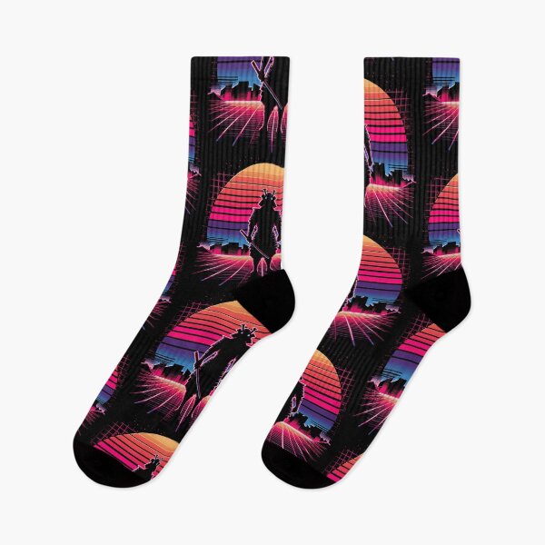 Item preview, Neon Samurai: Retro Sunset designed and sold by Lukasz Kobylka.