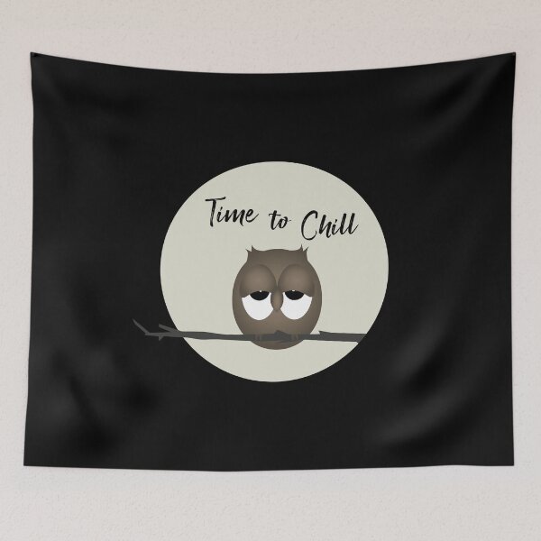 Item preview, Owl - Time To Chill designed and sold by DesignbyACP.