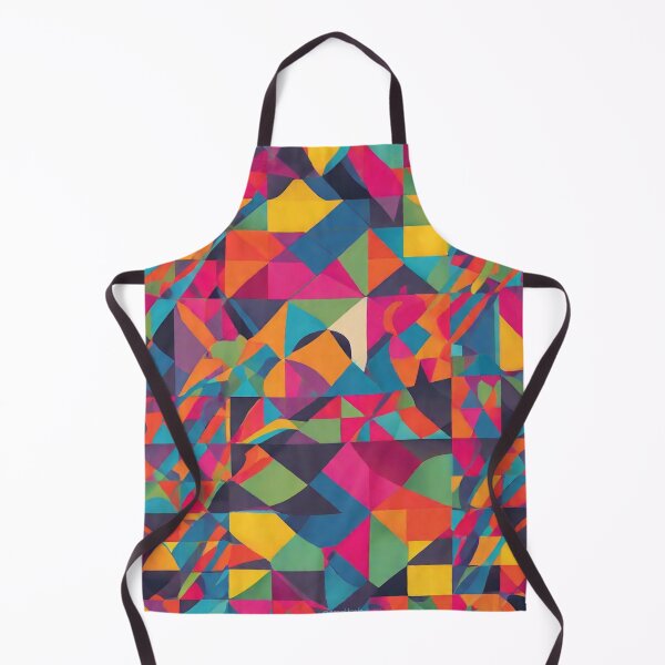 Item preview, Abstract, geometric, design of triangles, squares, cubes, rectangles and lines. designed and sold by Barbara Burgess.