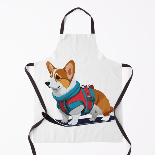 Item preview, Corgi on Snowboard designed and sold by Corgi-at-night.