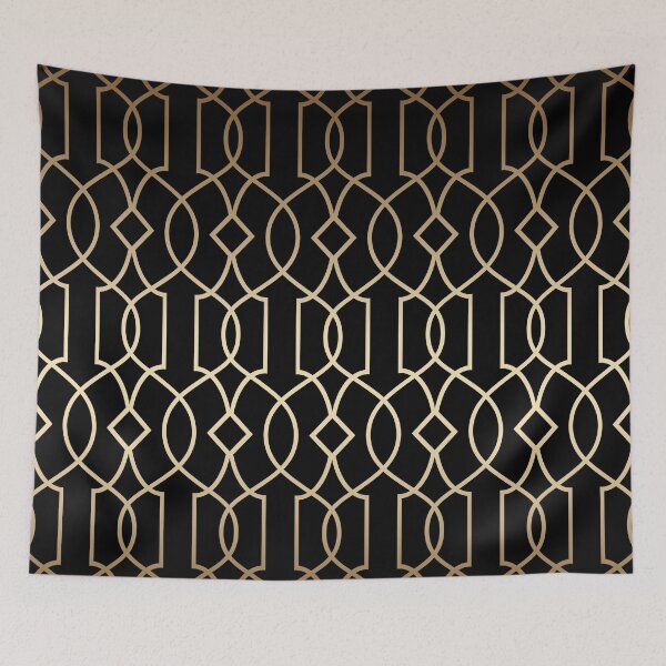 Item preview, Black Art Deco Pattern designed and sold by ArDecoS.