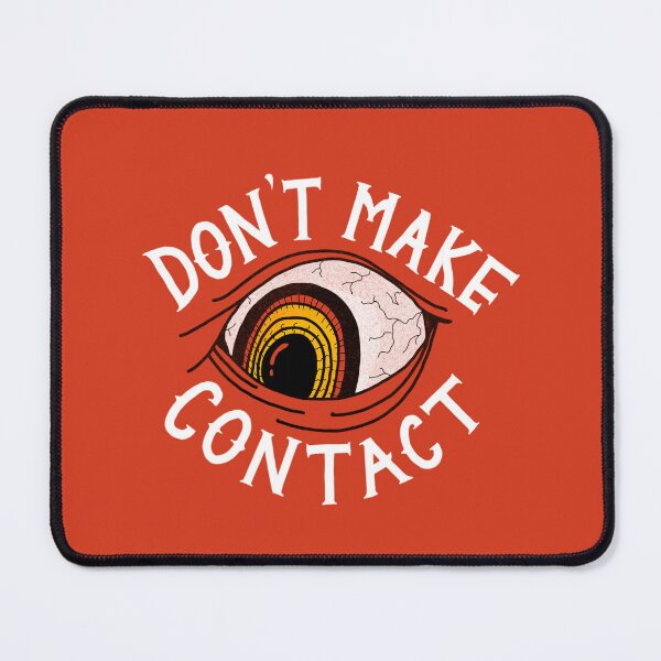 Item preview, Don't Make Eye Contact Illustration designed and sold by designtroof.
