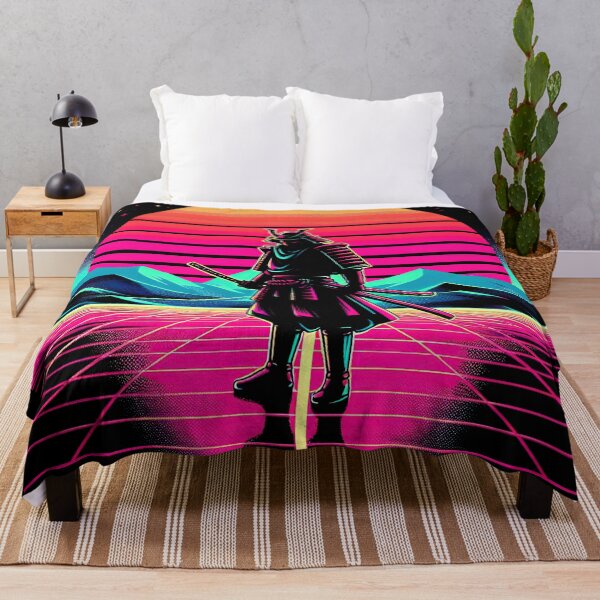 Item preview, Neon Samurai: Retro Sunset designed and sold by Lukasz Kobylka.