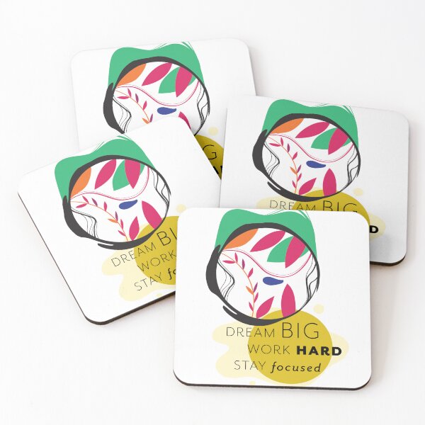 Item preview, Dream Big, Work Hard designed and sold by SuelDL.