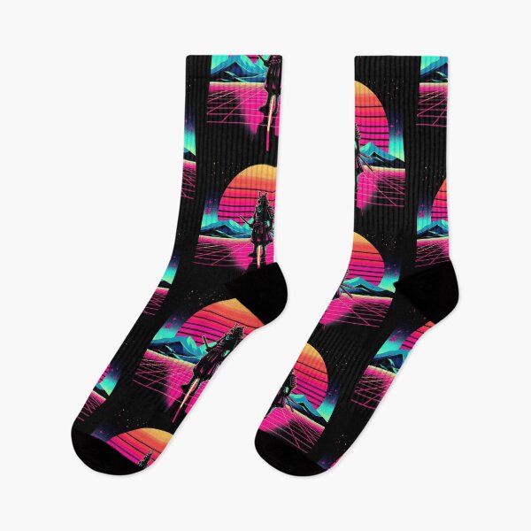 Item preview, Neon Samurai: Retro Sunset designed and sold by Lukasz Kobylka.