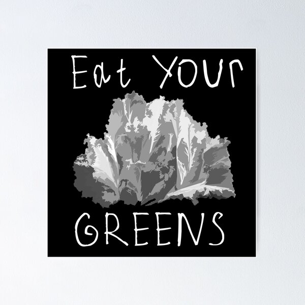 Item preview, Eat your greens designed and sold by kinpirks.