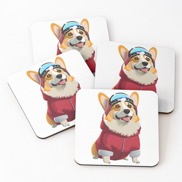 Item preview, Snowy Corgi designed and sold by Corgi-at-night.