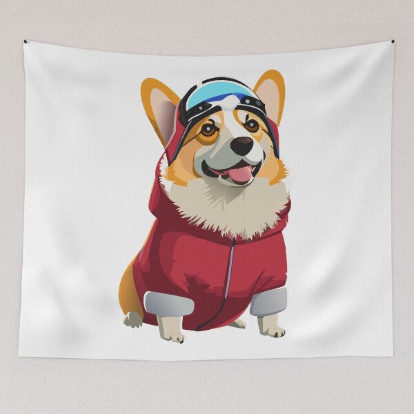 Item preview, Snowy Corgi designed and sold by Corgi-at-night.