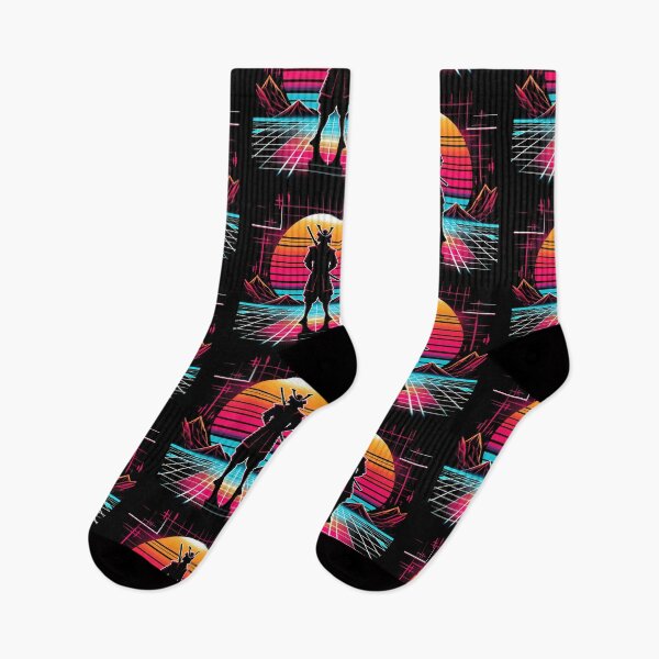 Item preview, Neon Samurai: Retro Sunset designed and sold by Lukasz Kobylka.