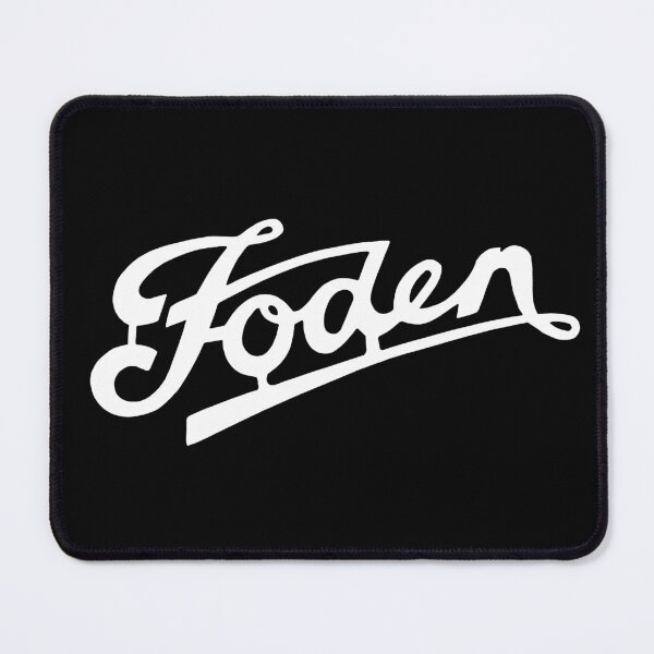 Item preview, Vintage Foden Truck logo in white designed and sold by Random Railways.