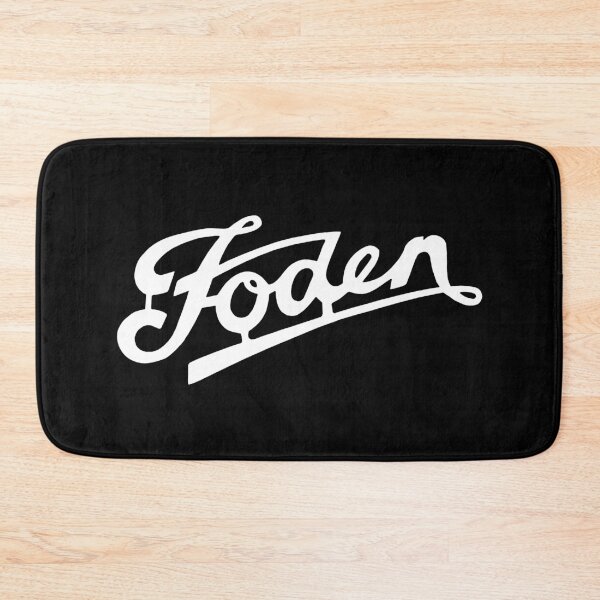 Item preview, Vintage Foden Truck logo in white designed and sold by Random Railways.