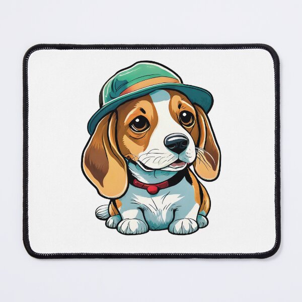 Item preview, Beagle Wearing a Hat designed and sold by PupJoy.