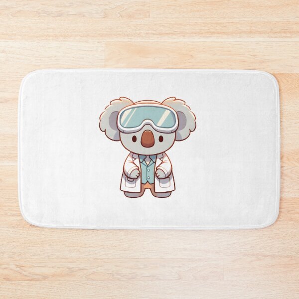 Item preview, Adorable Koala Wearing White Coat and Goggles designed and sold by UmbrellaStudio1.