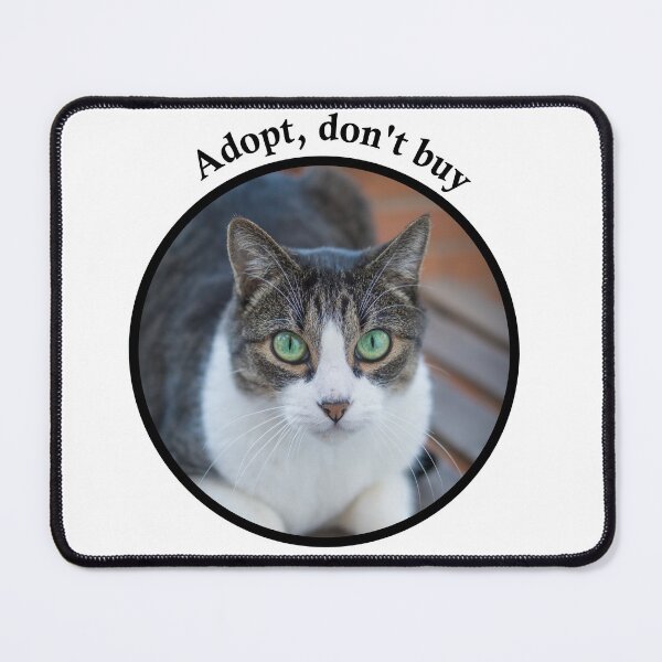 Item preview, Adopt, don't buy a cat designed and sold by mikistudio.