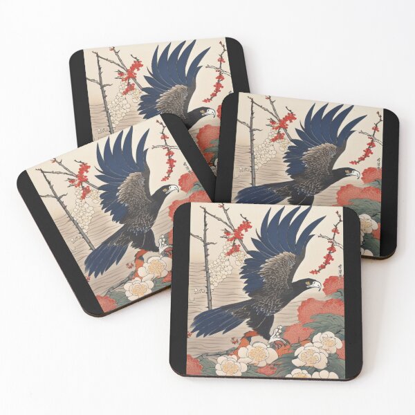 Item preview, wedge-tailed eagle in flowers designed and sold by EuropeanPrints.
