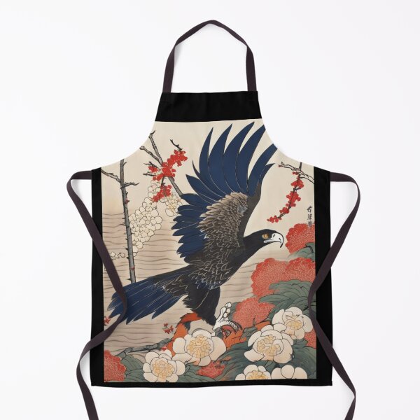 Item preview, wedge-tailed eagle in flowers designed and sold by EuropeanPrints.