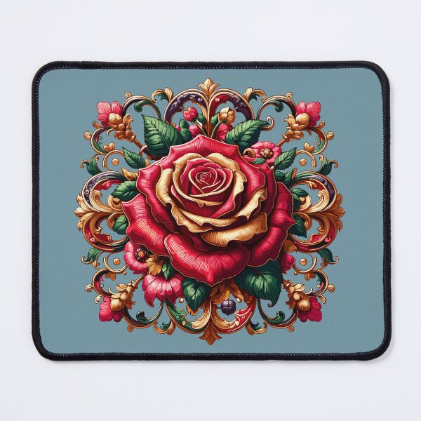 Item preview, Abstract flower with elegant, luxurious design designed and sold by ArtInPrint.