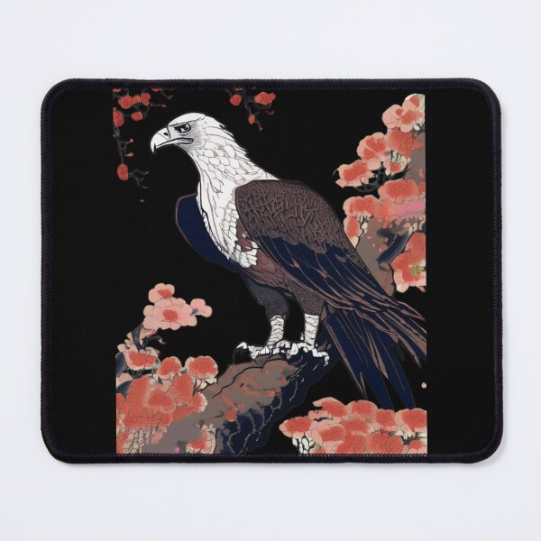 Item preview, wedge-tailed eagle in flowers designed and sold by EuropeanPrints.