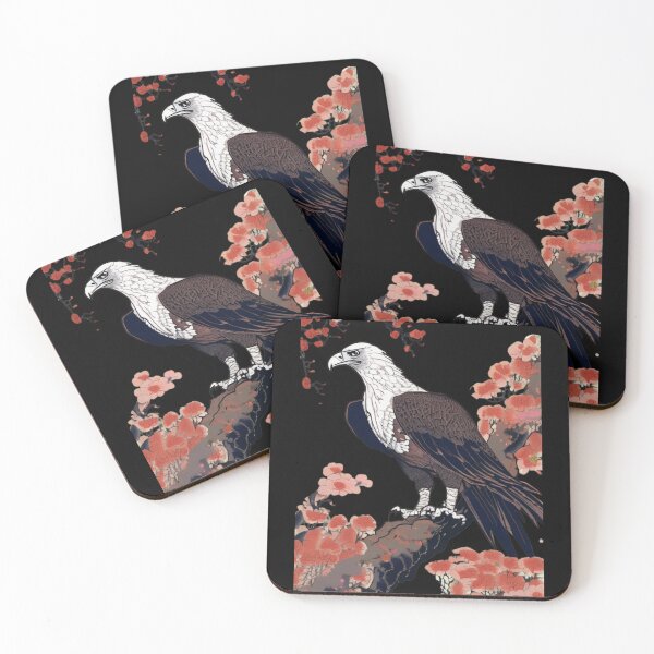 Item preview, wedge-tailed eagle in flowers designed and sold by EuropeanPrints.
