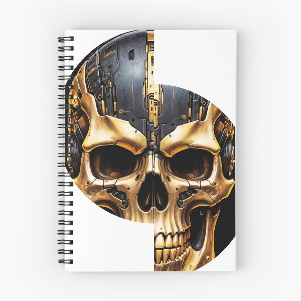 Item preview, robotic skull designed and sold by CollorTrend.